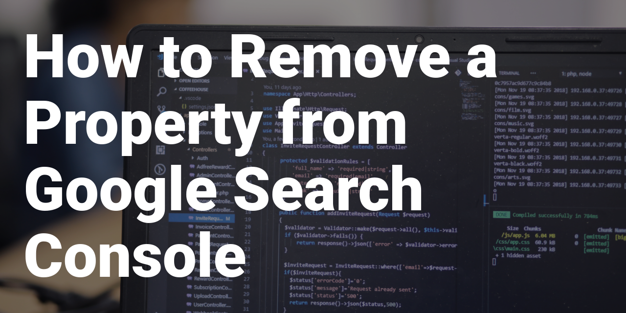 How to Remove a Property from Google Search Console